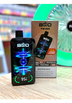 BOOD TWINS с двойным картриджем – вейп на 46000 затяжек