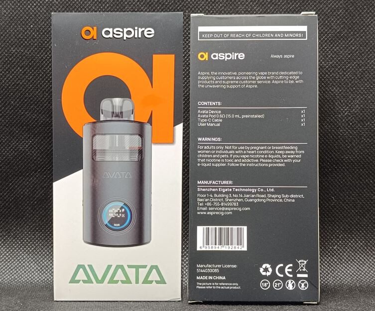 Aspire Avata POD kit, изображение 2