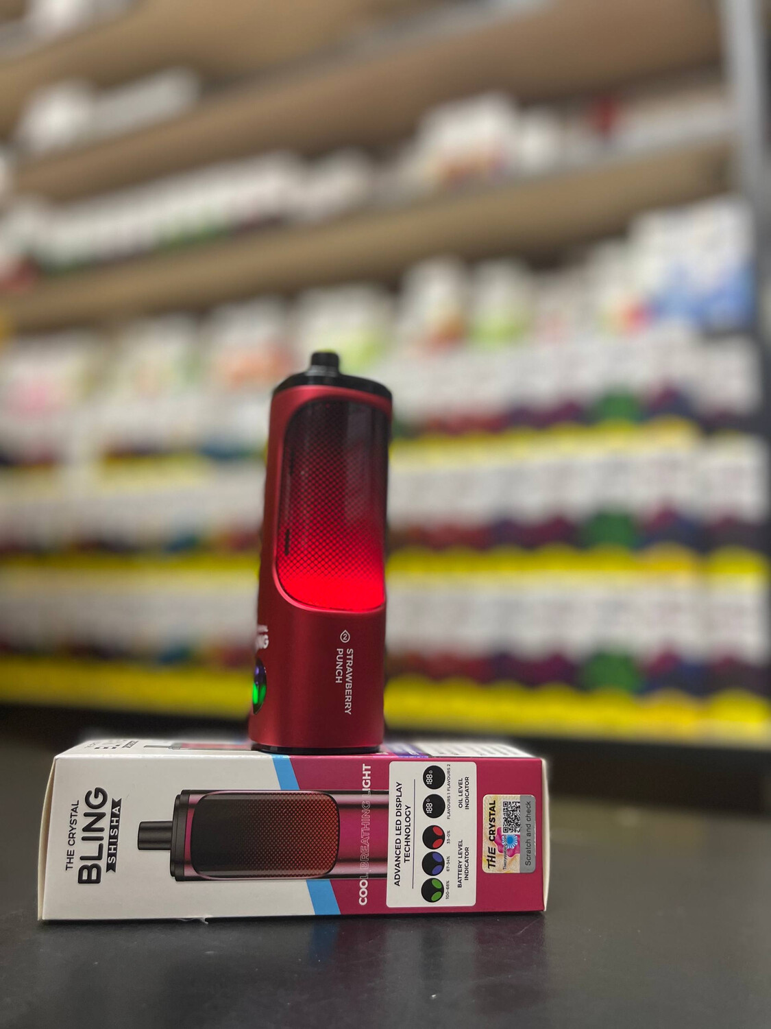 The Crystal Bling Shisha 25000 - 25000 затяжек с переключателем вкуса, изображение 3