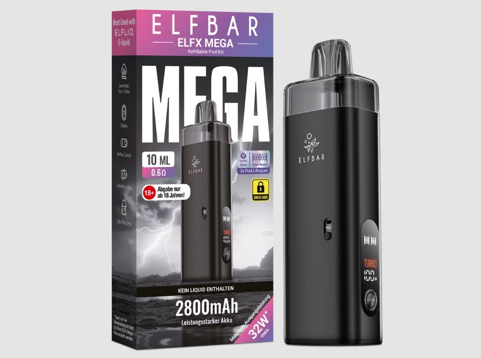 Elfbar ElfX Mega POD kit, изображение 5