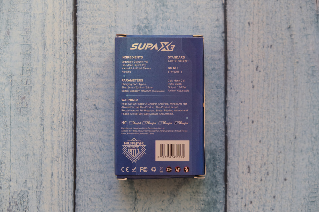 Hcigar AKSO SUPO X3 POD Kit - 25000 затяжек, изображение 3