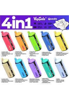 Vapsolo Quads 80K – 80000 затяжек, изображение 3